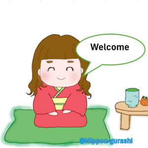 An illustration of Richa, the writer of Nippom-gurashi blog