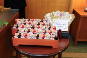結婚式のプチギフトの写真