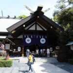 東京大神宮の本殿正面の写真