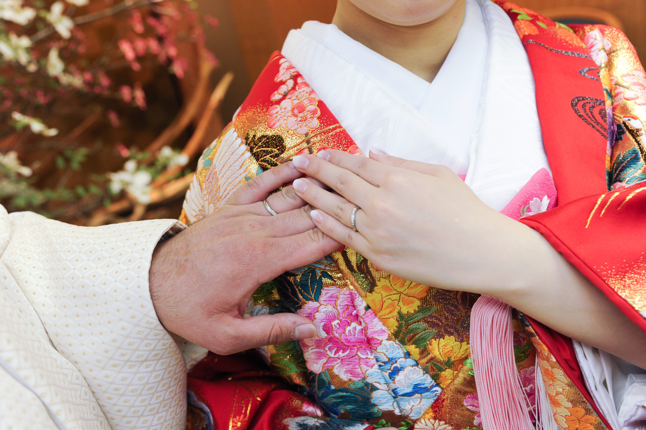 結婚披露宴、お色直し後の写真