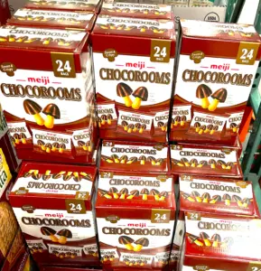 アメリカのコストコで売っていたキノコの山の写真